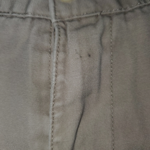 Chaps Men's Khaki Cargo Shorts Front and Back Pockets Deep Leg Pockets 408 - Picture 6 of 6